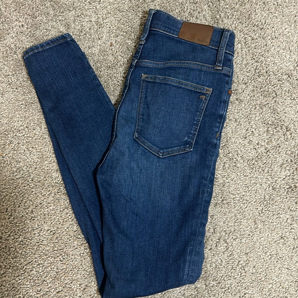 Madewell high rise skinny jeans Sz 26